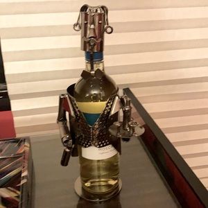 Stainless steel Wine bottle holder